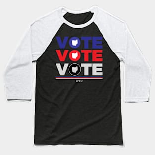 Vote vote vote Ohio states election Baseball T-Shirt